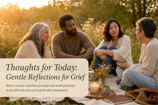 Thoughts for Today: Gentle Reflections for Grief