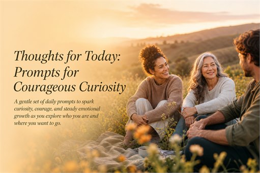 Thoughts for Today: Prompts for Courageous Curiosity