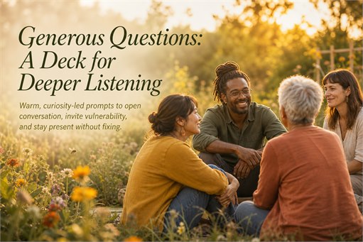 Generous Questions: A Deck for Deeper Listening